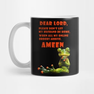 Shopaholic - Frog World Mug